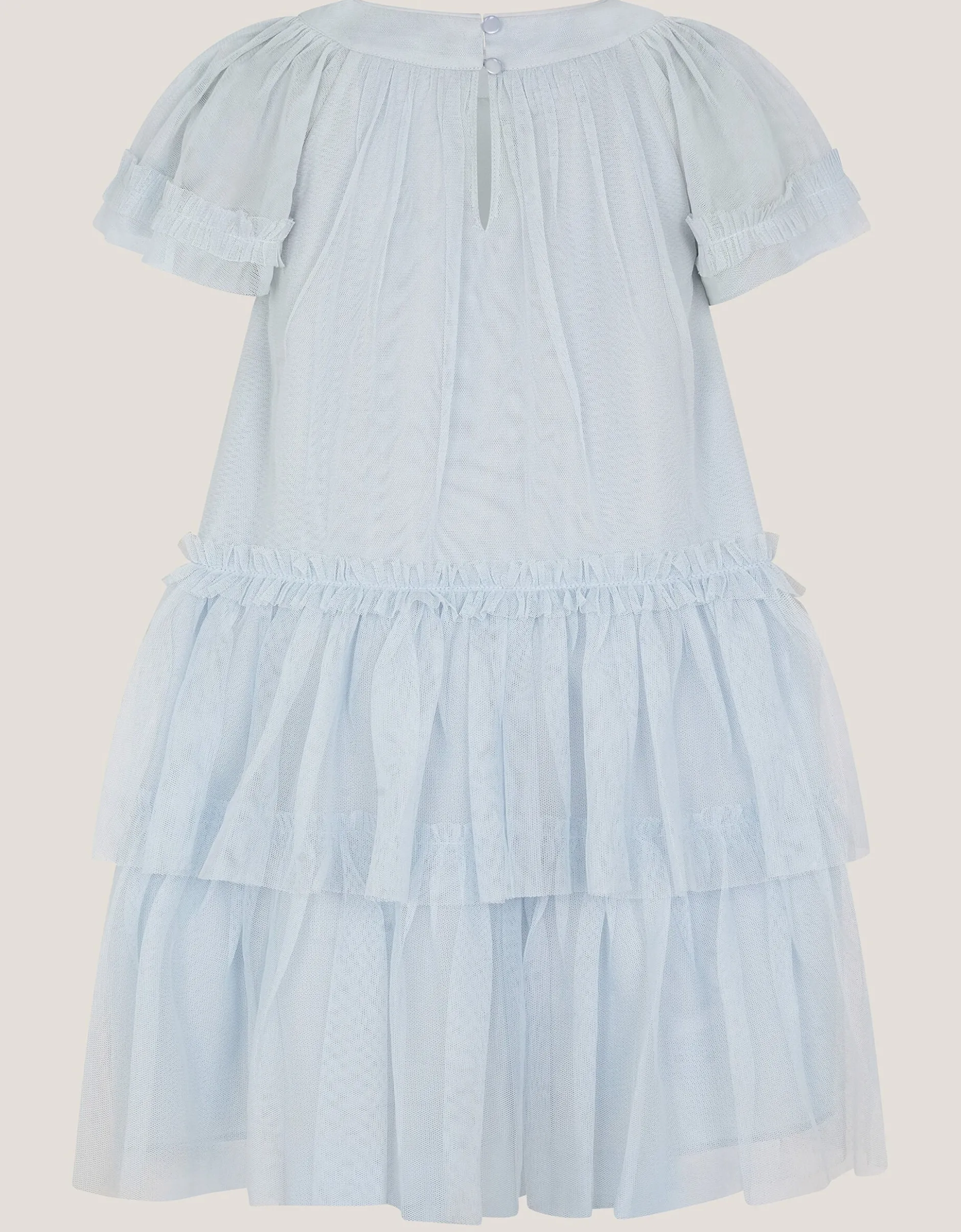 Anastasia Embellished Tulle Party Dress Blue