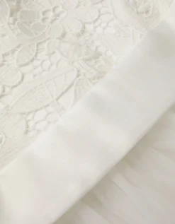 Anya Tulle Maxi Dress Ivory