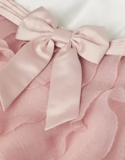 Baby Cancan Ruffle Party Dress Pink
