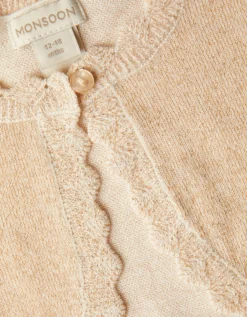 Baby Maeve Cardigan Gold