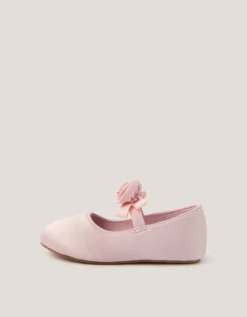Baby Rosette Walker Shoes Pink