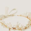 Beaded Tiara Wire Crown