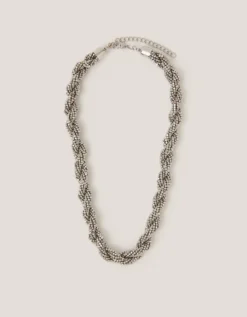 Beaded Twist Necklace
