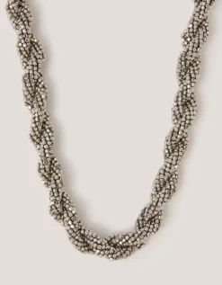 Beaded Twist Necklace