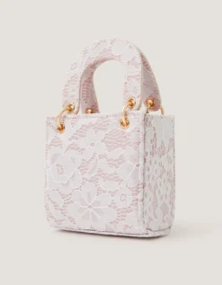 Bow Charm Lace Bag