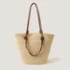 Callie Thorpe x Monsoon Straw Tote Bag