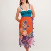 Carmen Floral Print Sarong