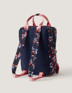 Cherry Bow Print Backpack