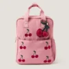Cherry Embroidered Backpack