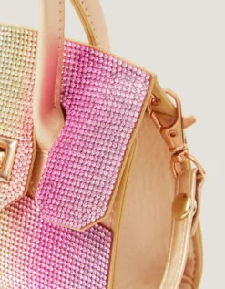 Clara Rainbow Diamanté Bag Multi