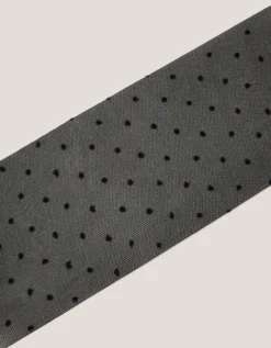 20 Denier Semi Sheer Polka Dot Tights Black