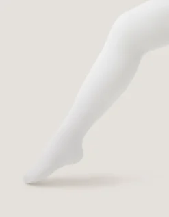 30 Denier Super Sheer Tights White