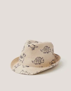 Dinosaur Trilby Hat Multi
