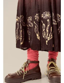 East Izzy Dip Dye Skirt Multi