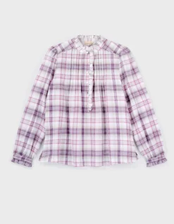 East Mina Check Cotton Shirt Multi