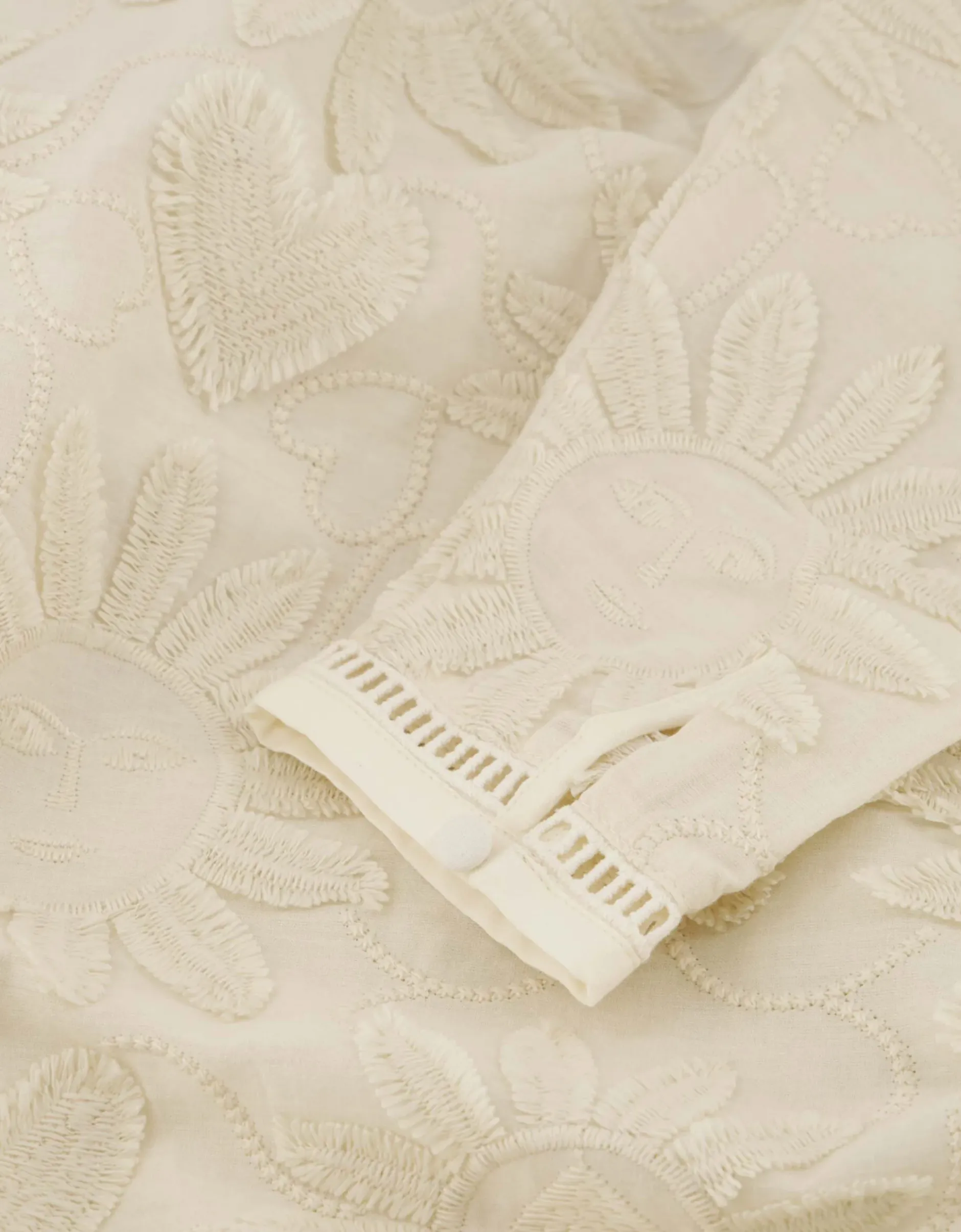 Fabienne Chapot Ida Embroidered Top White