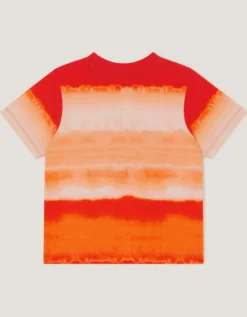 Fish Tie-Dye T-Shirt Orange