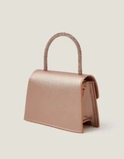 Floral Embellished Sparkle Bag
