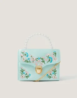 Floral Embroidered Bag