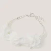 Flower Pearl Cuff Bracelet
