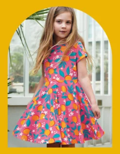 Frugi Skater Dress Multi