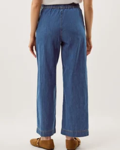 Harper Regular Wide Leg Jeans Blue