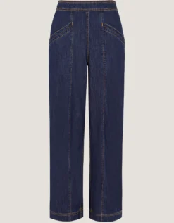 Harper Regular Wide Leg Jeans Blue