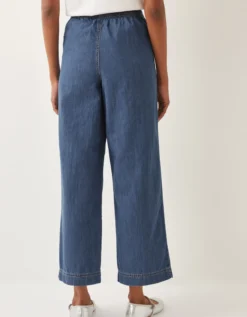 Harper Regular Wide Leg Jeans Blue