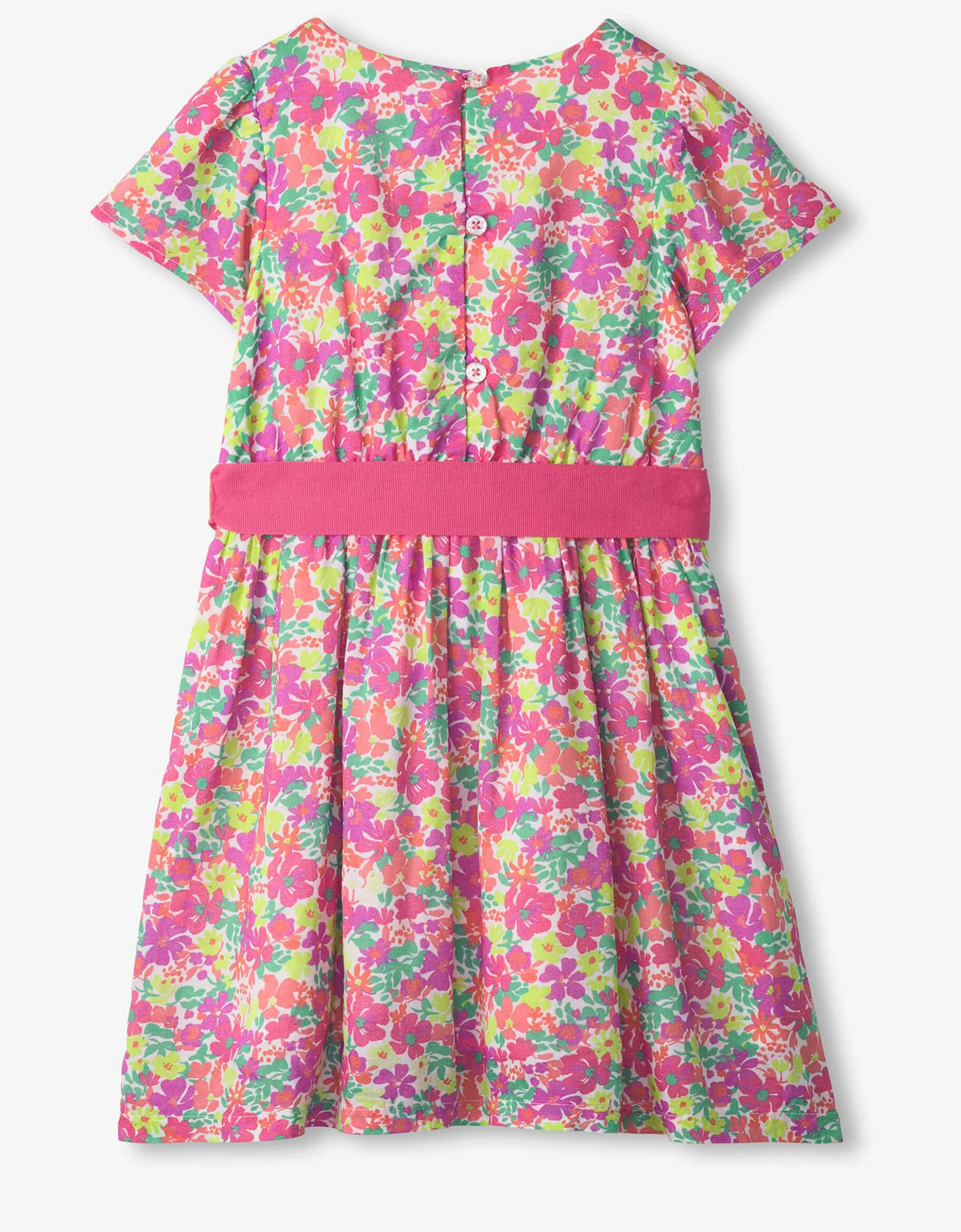 Hatley Floral Print Dress Pink