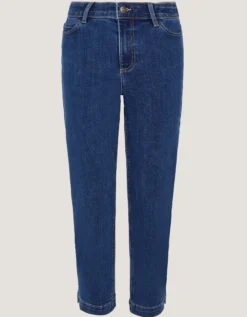 Idabella Cropped Skinny Jeans Blue