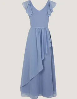 Indi Tie-Back Prom Dress Blue