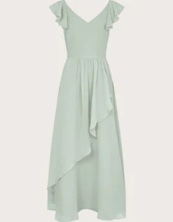 Indi Tie-Back Prom Dress Green