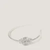 Jewel Embellished Metal Headband