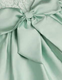 Juno Lace Bodice Party Dress Green