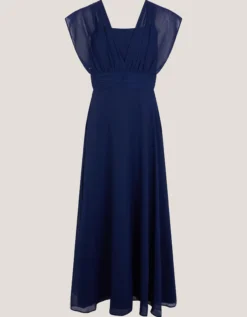 Maddison Multiway Chiffon Dress Blue