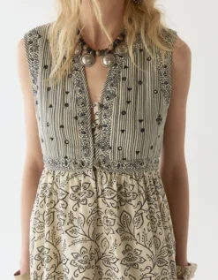 Maison Hotel Eugenie Midi Dress Multi