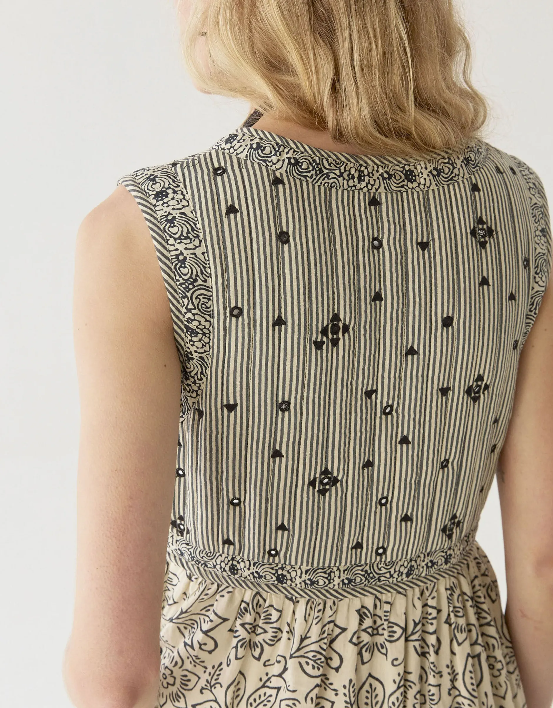 Maison Hotel Eugenie Midi Dress Multi