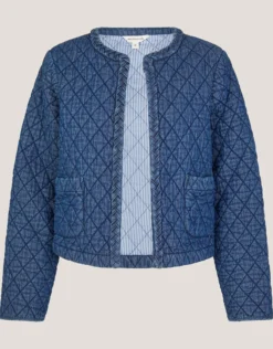 Martha Denim Plait Jacket Blue