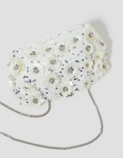 Mia Floral Embellished Clutch Bag
