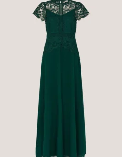 Monica Lace Bridesmaid Dress Green