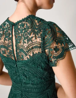 Monica Lace Bridesmaid Dress Green