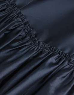 Ohio Taffeta Prom Dress Blue