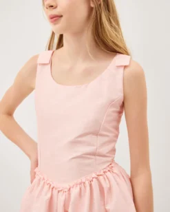 Ohio Taffeta Prom Dress Pink