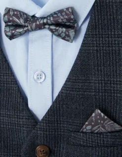 Oliver Check 4-Piece Suit Blue