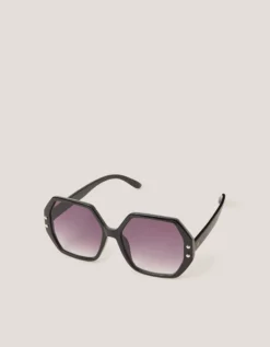 Oversized Hexagonal Sunglasses