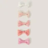 5-Pack Bow Hair Clips