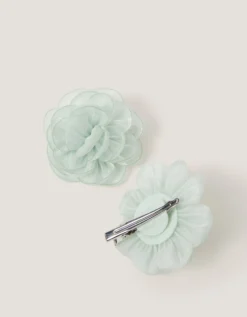 2-Pack Bridesmaid Flower Hair Clips
