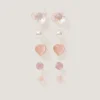 5-Pack Bridesmaid Stud Earrings