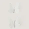 2-Pack Embroidered Spring Butterfly Hair Clips