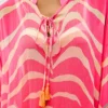 Paloma Palm Print Midi Kaftan